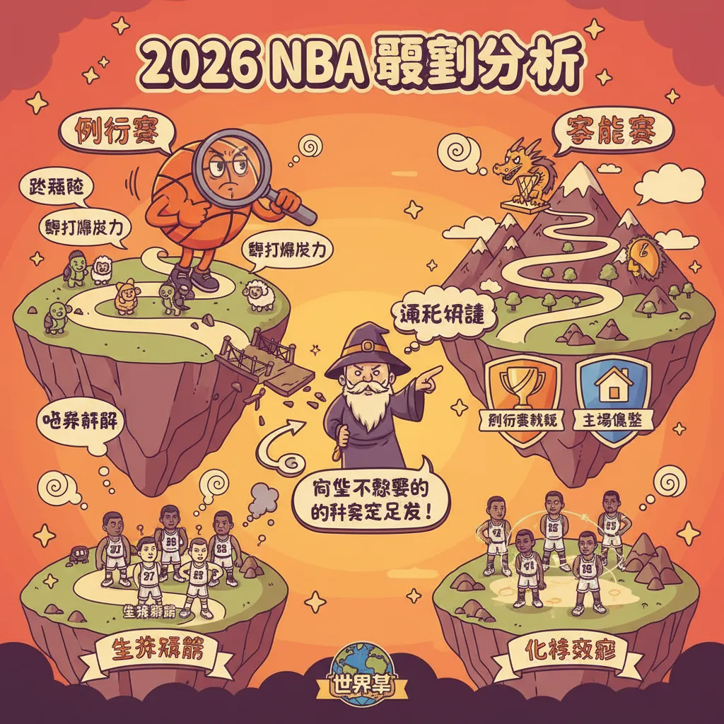 運彩分析必看：例行賽戰績與主場優勢決定冠軍預測