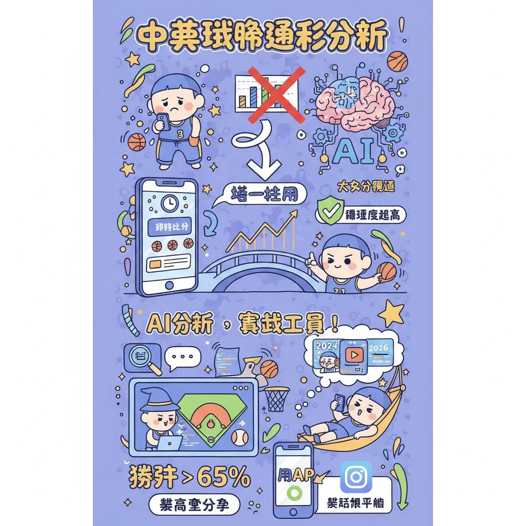運彩分析即時比分搭配AI分析，大小分預測更穩